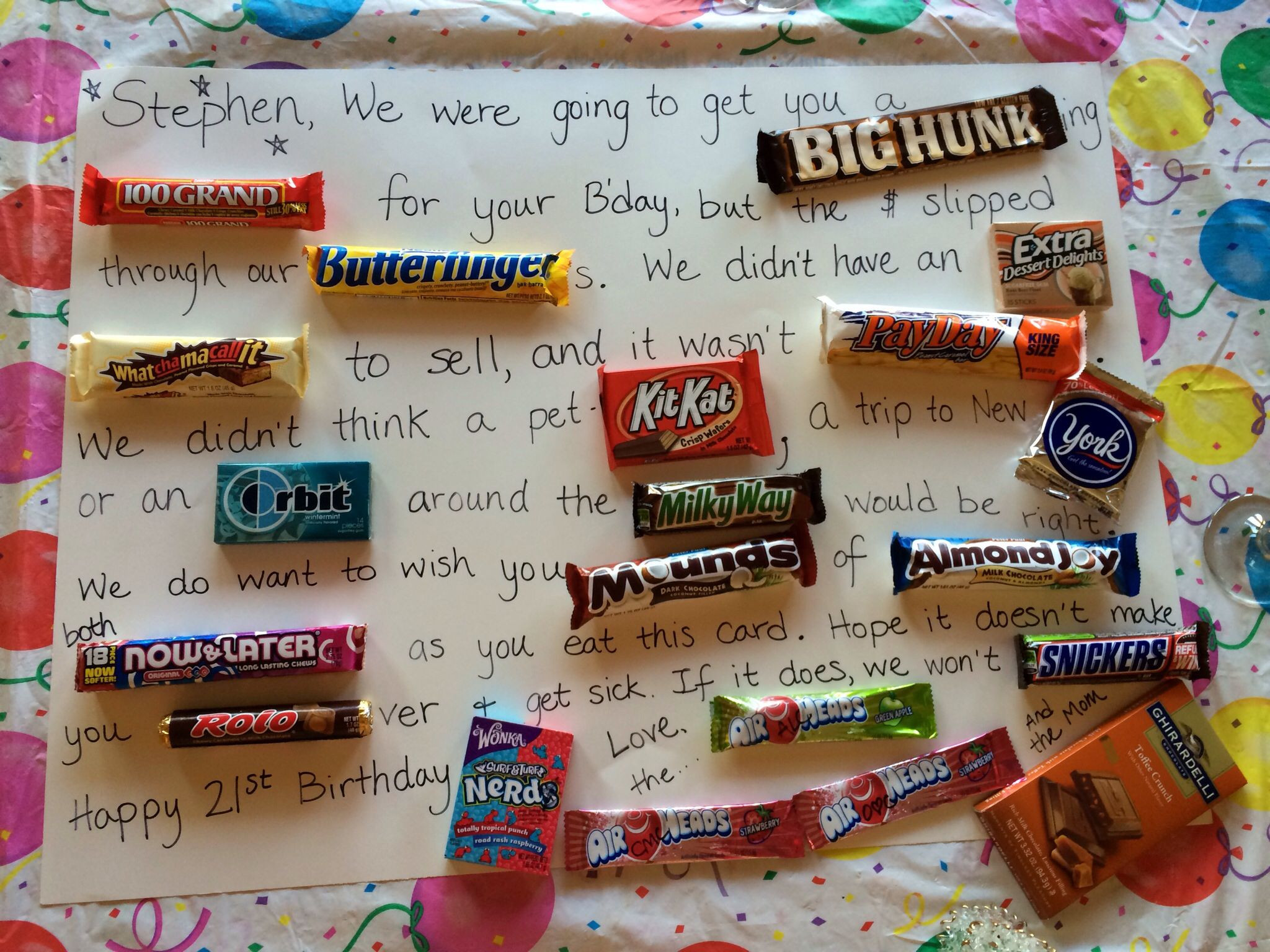 Best ideas about DIY Gift For Brother
. Save or Pin Birthday Card for the brother Diy Now.