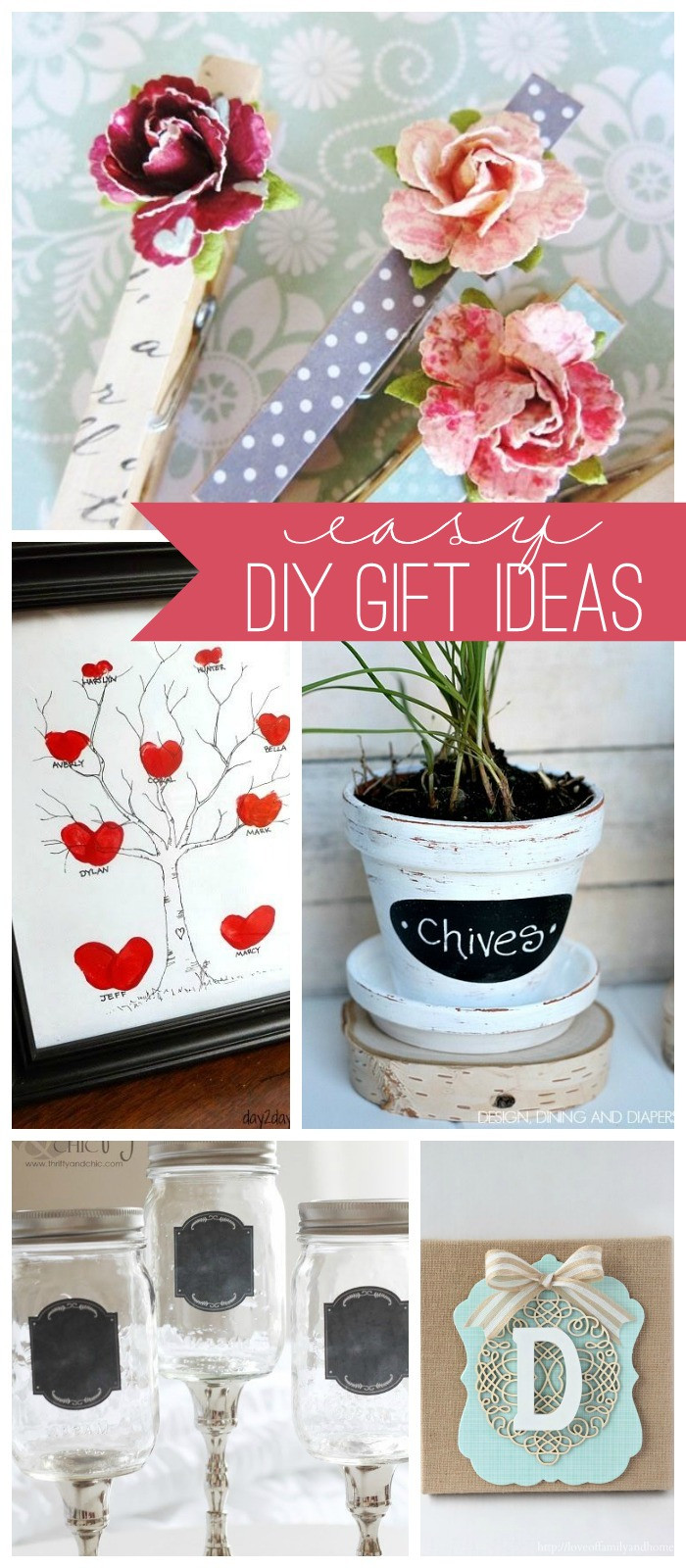 Best ideas about Diy Gift Ideas
. Save or Pin Easy DIY Gift Ideas Now.
