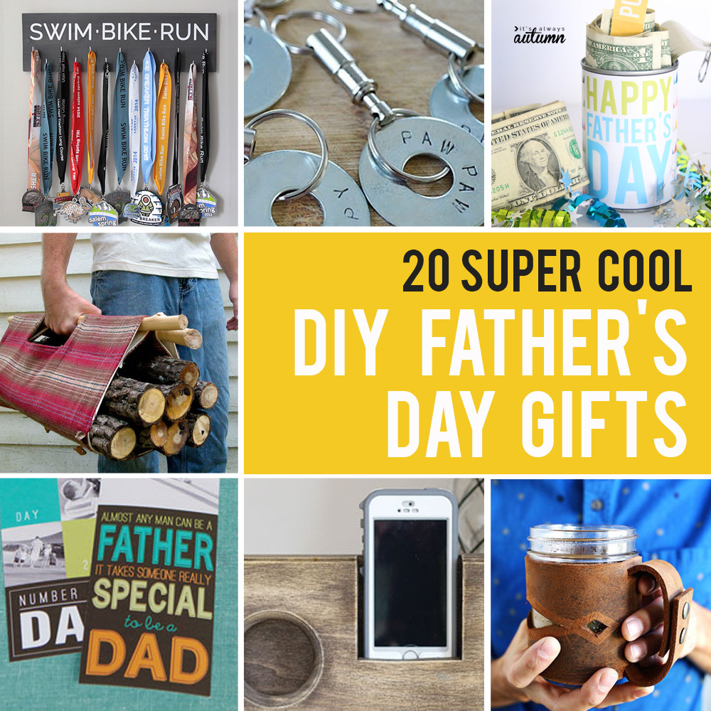 Best ideas about DIY Gift Ideas For Dad
. Save or Pin 20 super cool handmade Father s Day Gifts DIY for Dad Now.