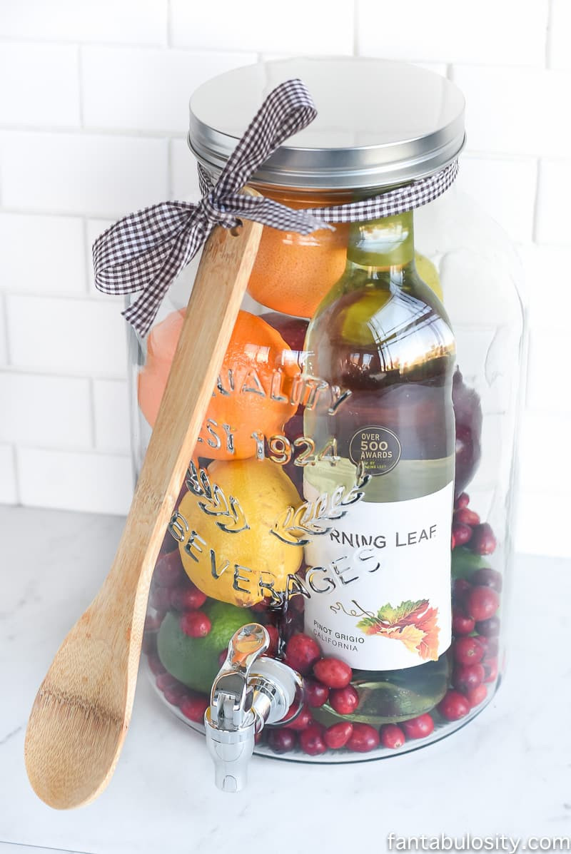 Best ideas about Diy Gift Ideas For Friends
. Save or Pin DIY Gift Idea Sangria for Friends Fantabulosity Now.