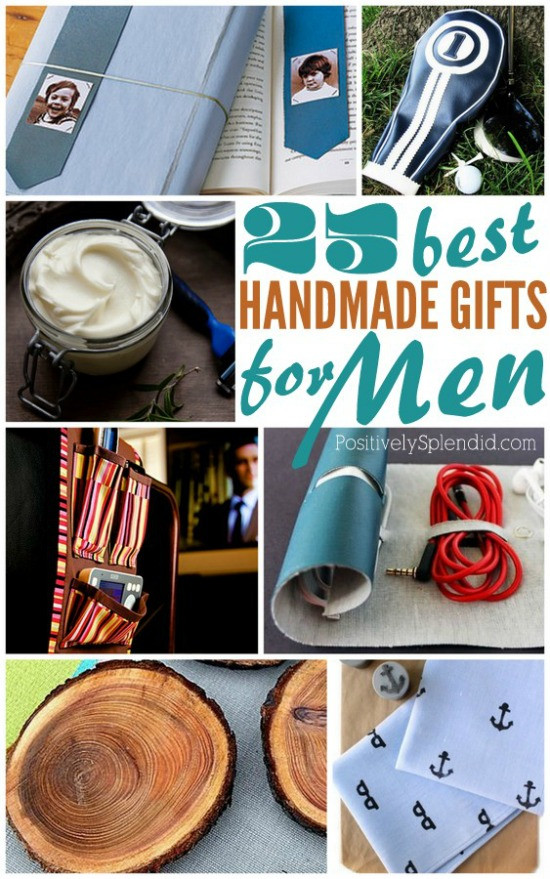 Best ideas about Diy Gift Ideas For Men
. Save or Pin Homemade Gifts for Men Homemade Holiday Inspiration Now.