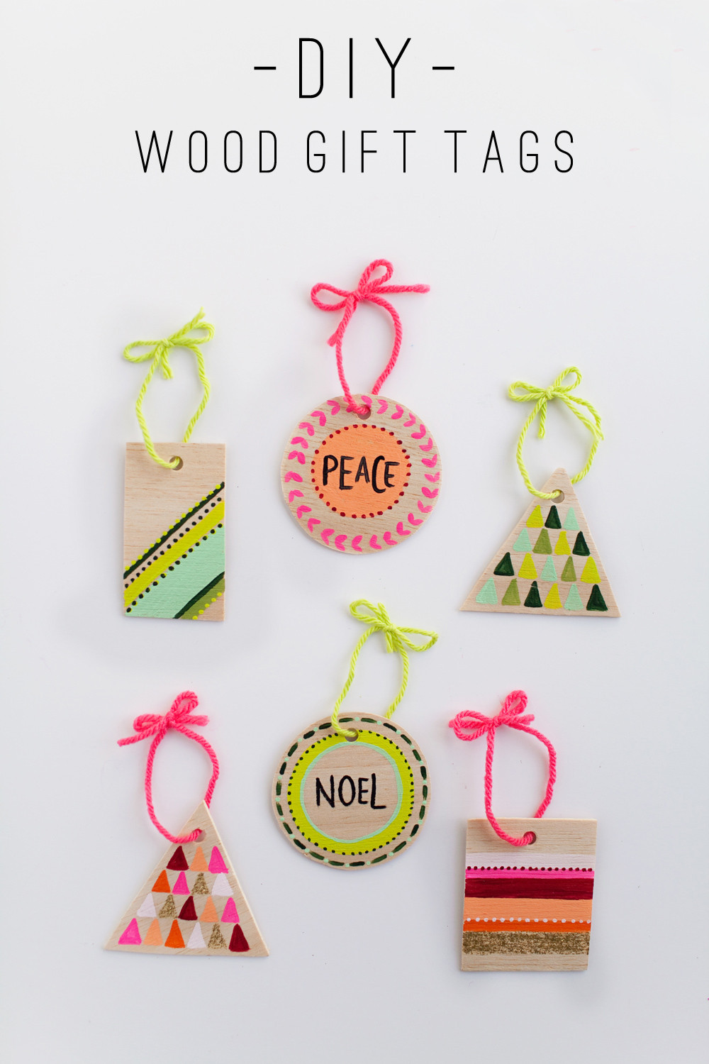 Best ideas about DIY Gift Tags
. Save or Pin TELL DIY WOOD GIFT TAGS AND ORNAMENTS Tell Love and Party Now.