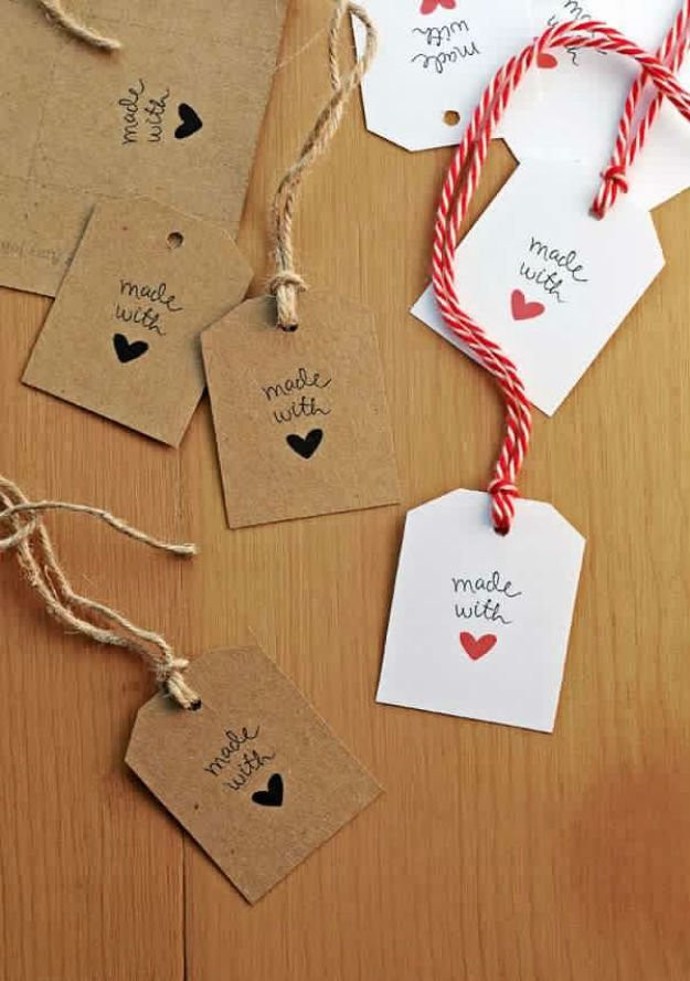 Best ideas about DIY Gift Tags
. Save or Pin 22 Awesome DIY Gift Tags Now.