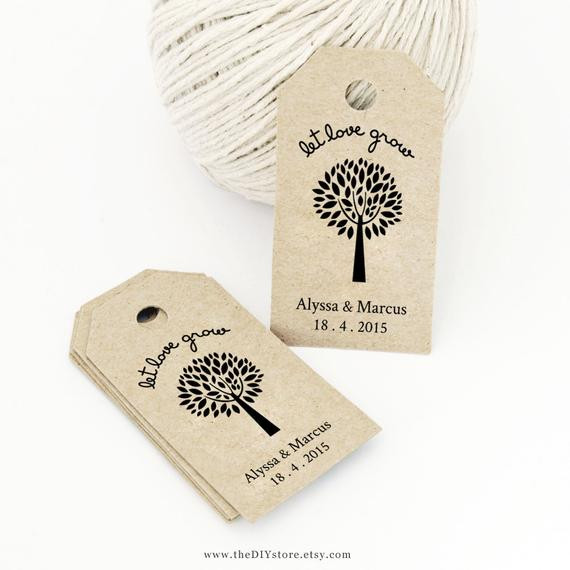 Best ideas about DIY Gift Tags Templates
. Save or Pin Items similar to Let Love Grow Favor Tag Template MEDIUM Now.