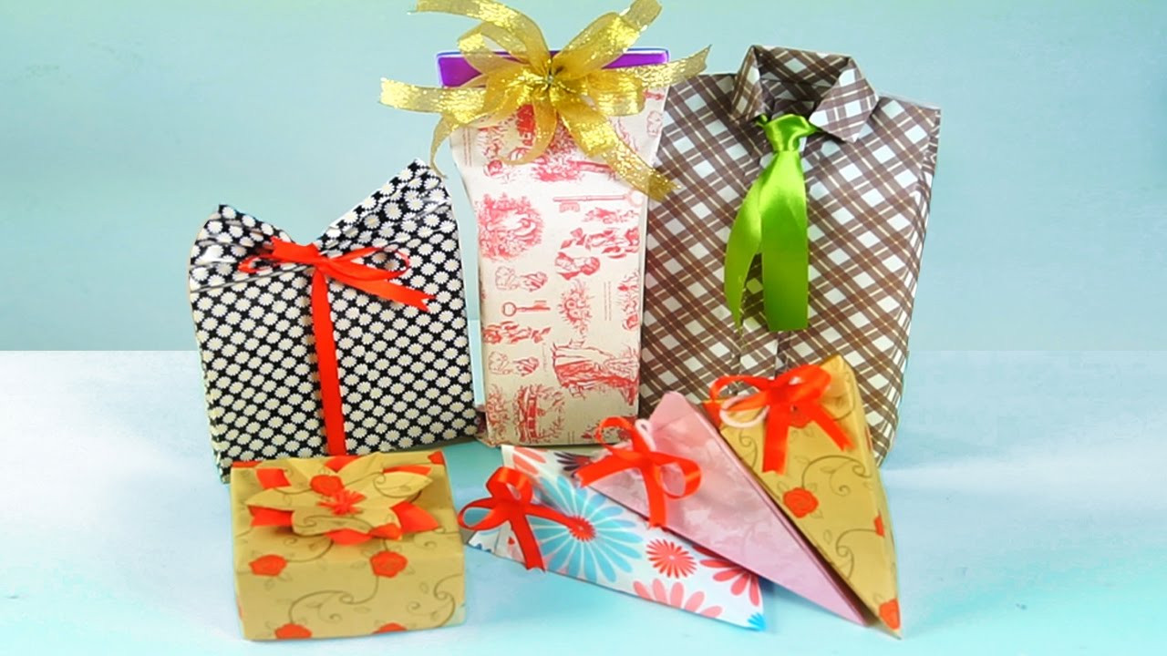 Best ideas about DIY Gift Wrap Ideas
. Save or Pin 5 DIY GIFT WRAPPING IDEAS DIY Projects For Presents Now.