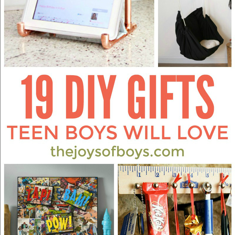 Best ideas about DIY Gifts For Boy
. Save or Pin DIY Gifts Teen Boys Will Love Homemade Gifts For Teen Boys Now.