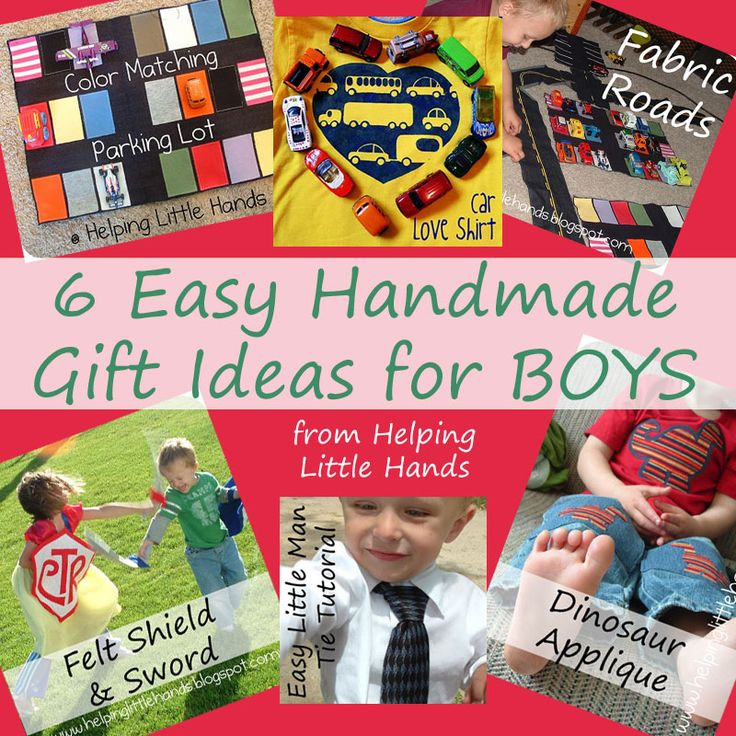 Best ideas about DIY Gifts For Boy
. Save or Pin Pieces by Polly 6 Easy Handmade Gift Ideas for BOYS Now.