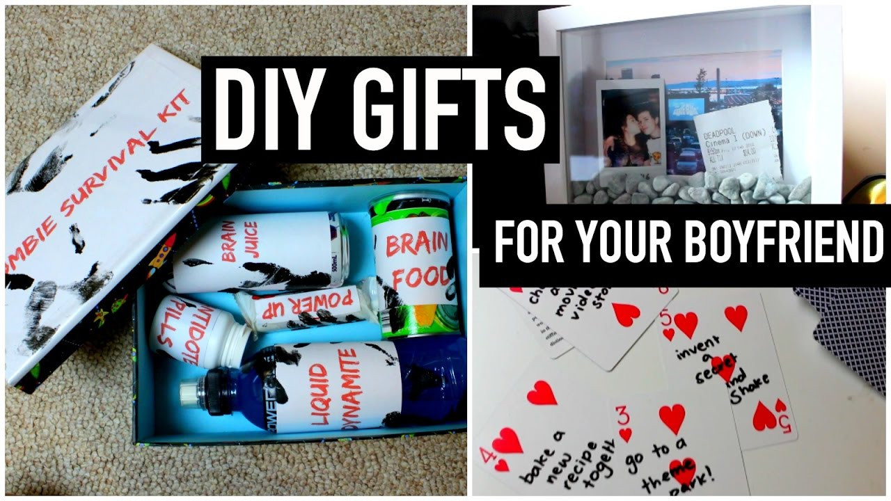 Best ideas about DIY Gifts For Boyfriend
. Save or Pin DIY Gifts for your boyfriend partner husband etc Last Now.