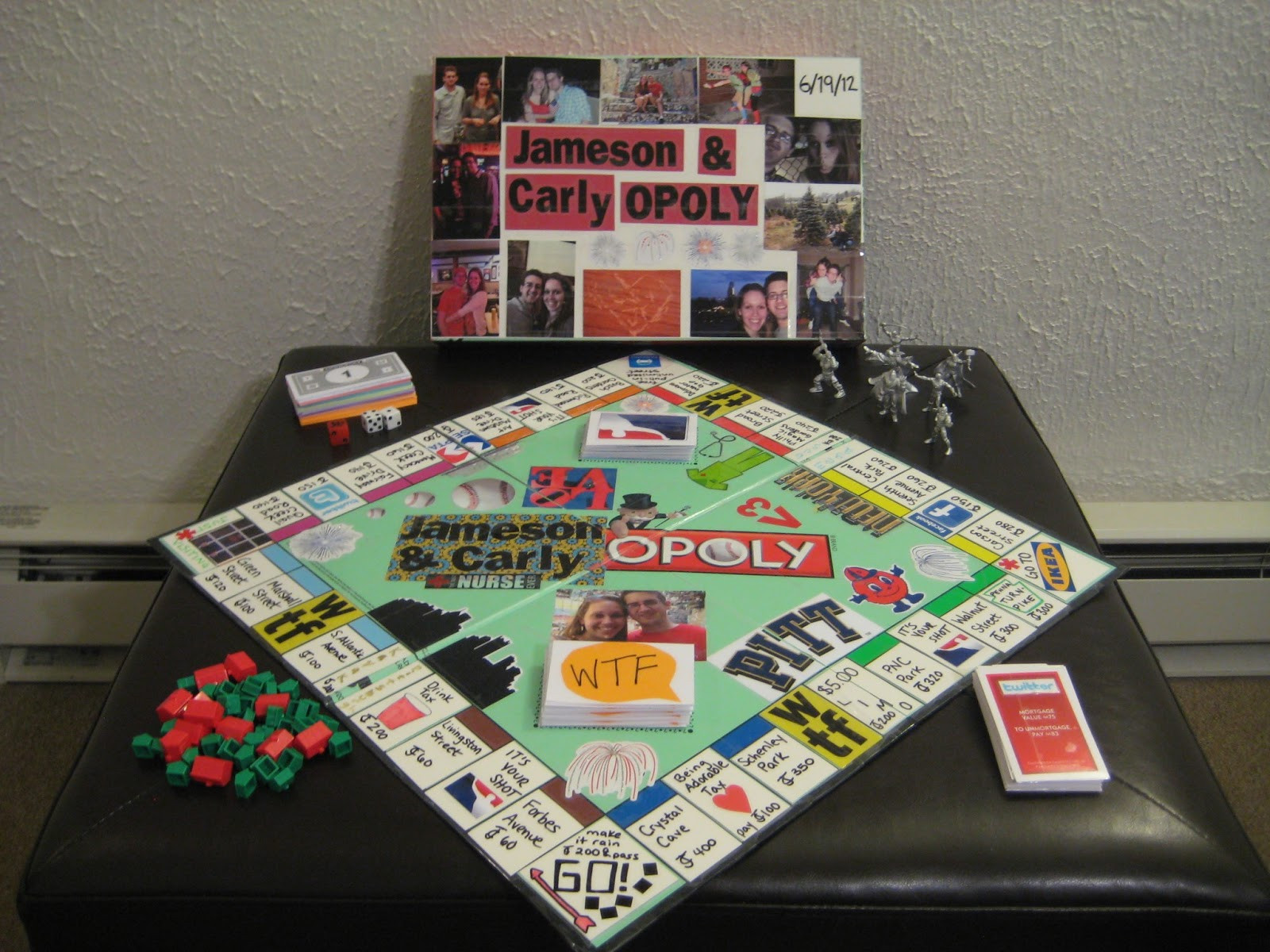 Best ideas about DIY Gifts For Boyfriend For Anniversary
. Save or Pin creativity productivity DIY Monopoly Board Now.