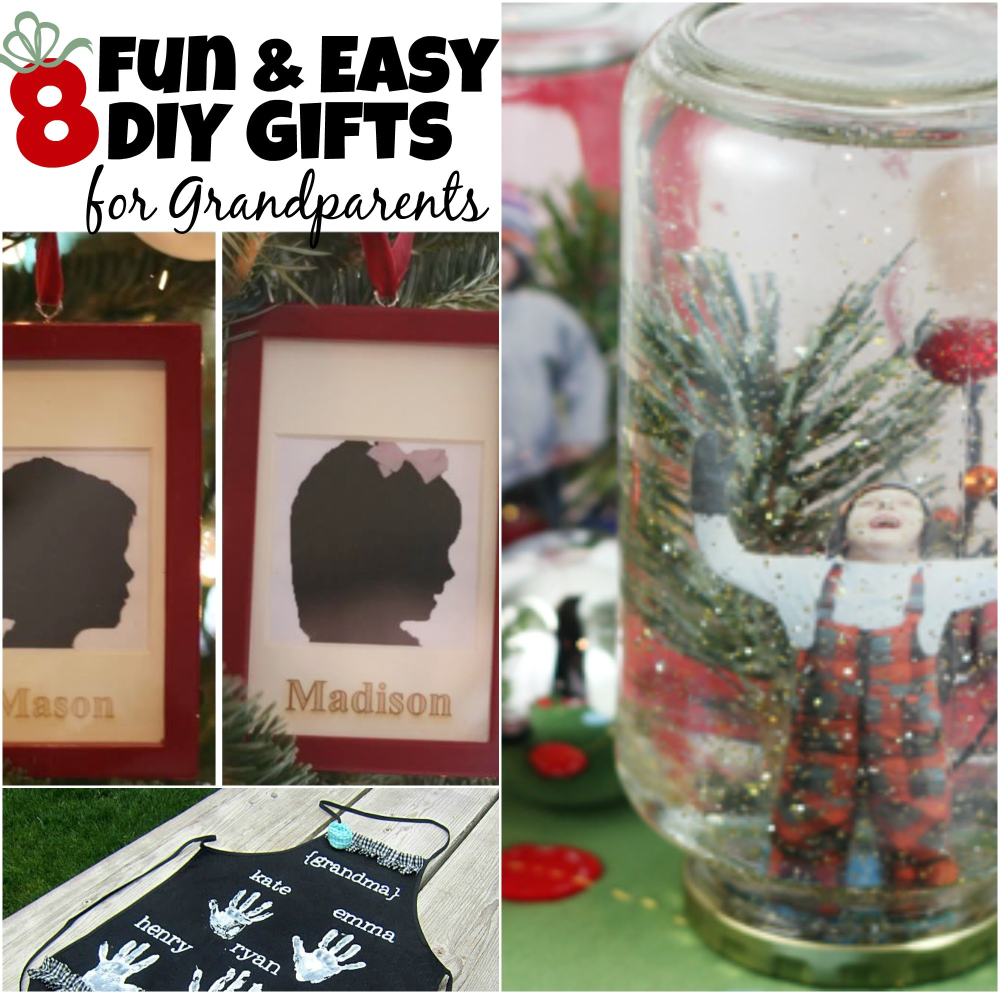 Best ideas about DIY Gifts For Grandma
. Save or Pin 8 DIY Gifts for Grandparents The Realistic Mama Now.
