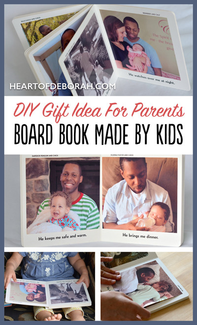 Best ideas about DIY Gifts For Parents
. Save or Pin DIY Gift Idea For Parents From Kids Heart of Deborah Now.