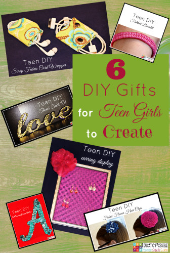 Best ideas about DIY Gifts For Teen Girls
. Save or Pin 6 Terrific DIY Gifts for Teen Girls to Create Now.