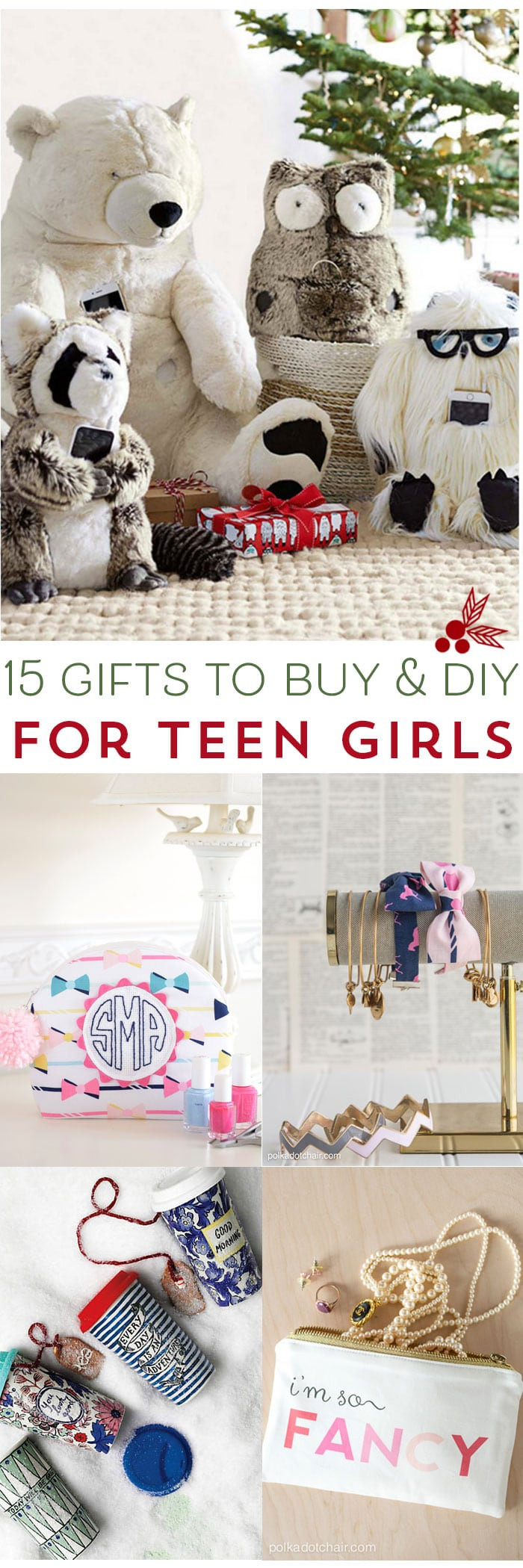 Best ideas about DIY Gifts For Teen Girls
. Save or Pin 15 Gifts for Teen Girls to DIY and Buy The Polka Dot Chair Now.