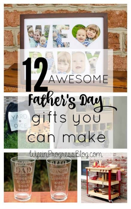 Best ideas about DIY Gifts For Wife
. Save or Pin DIY Father s Day Gifts Wife in Progress Now.