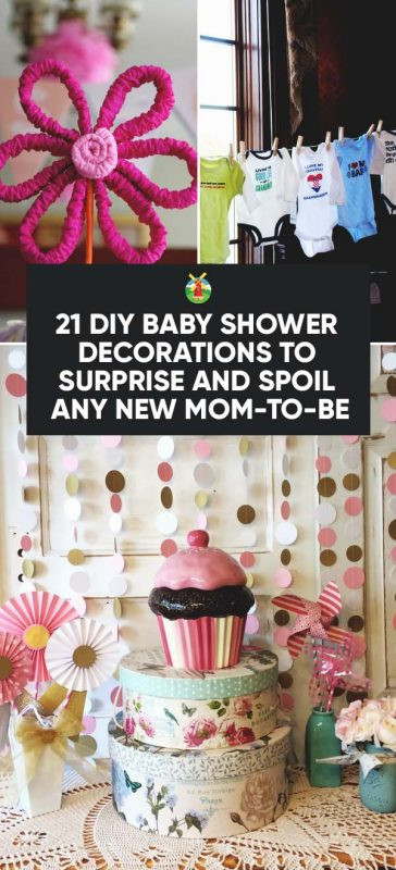 Best ideas about DIY Girl Baby Shower Decorations
. Save or Pin 21 DIY Baby Shower Decorations To Surprise and Spoil Any Now.