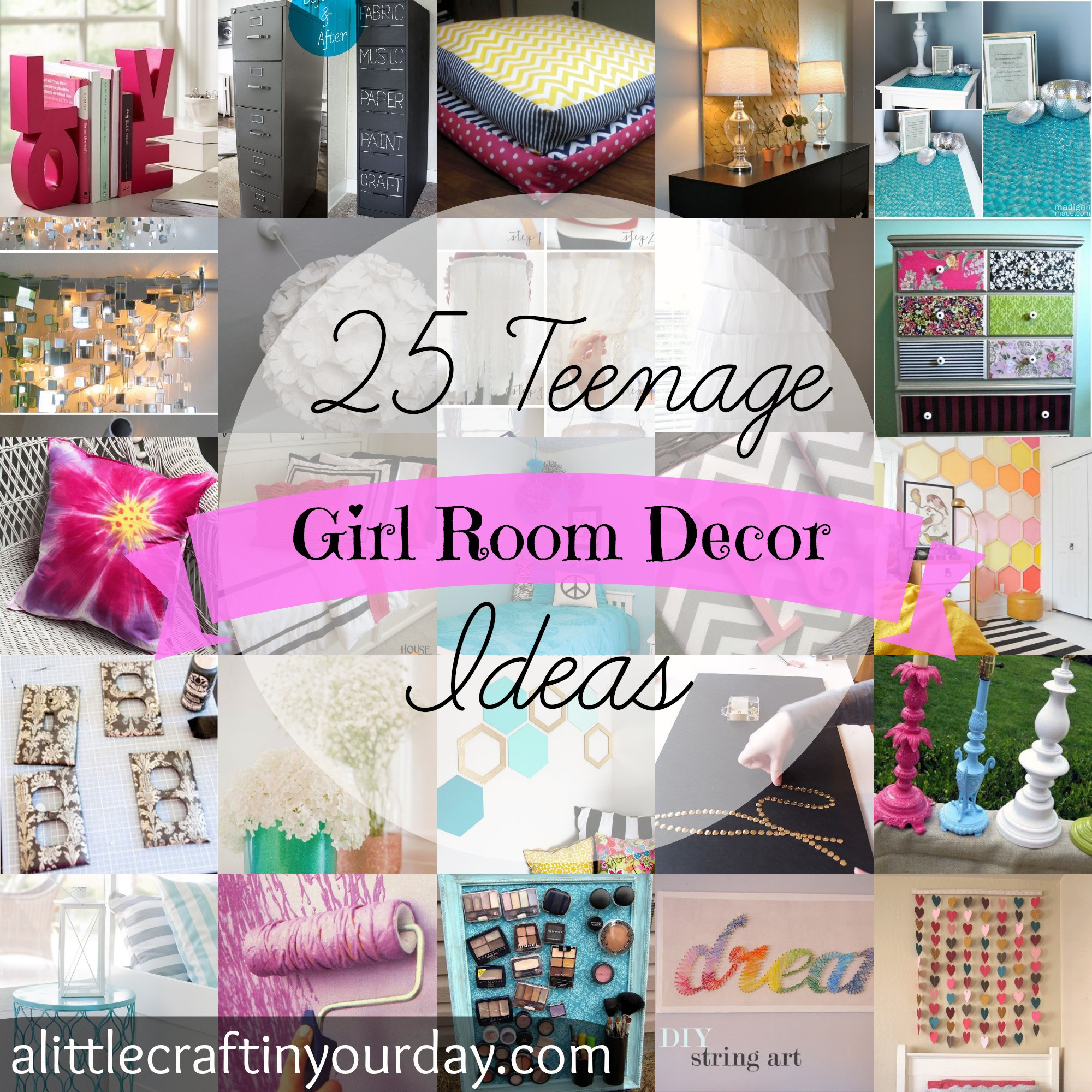 Best ideas about DIY Girl Room Decor
. Save or Pin 12 DIY Spring Room Decor Ideas – Craft Teen Now.