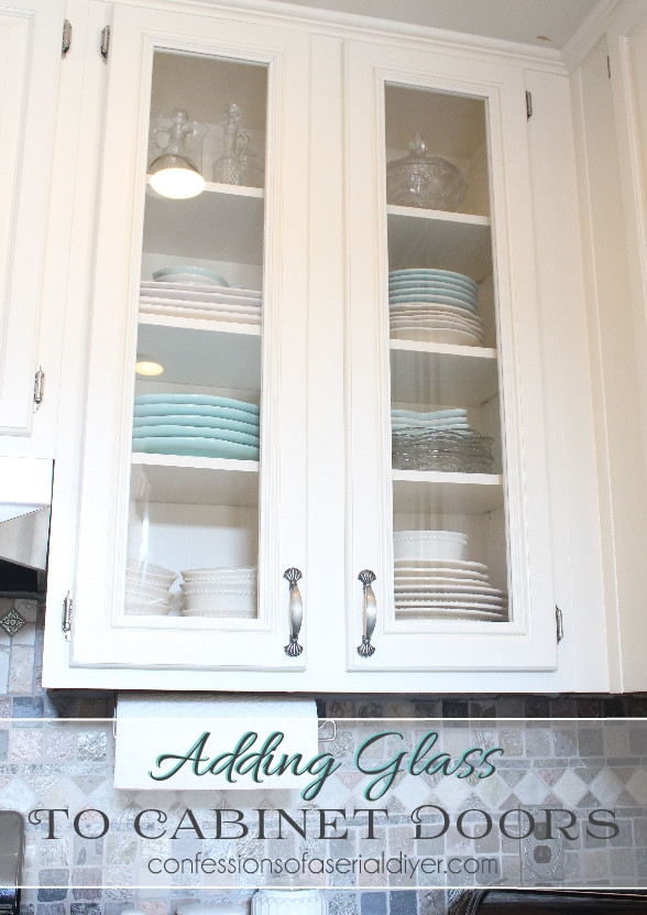 Best ideas about DIY Glass Cabinet Doors
. Save or Pin How To Add Glass To Cabinet Doors Now.
