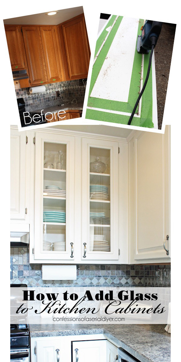 Best ideas about DIY Glass Cabinet Doors
. Save or Pin How to Add Glass to Cabinet Doors Now.
