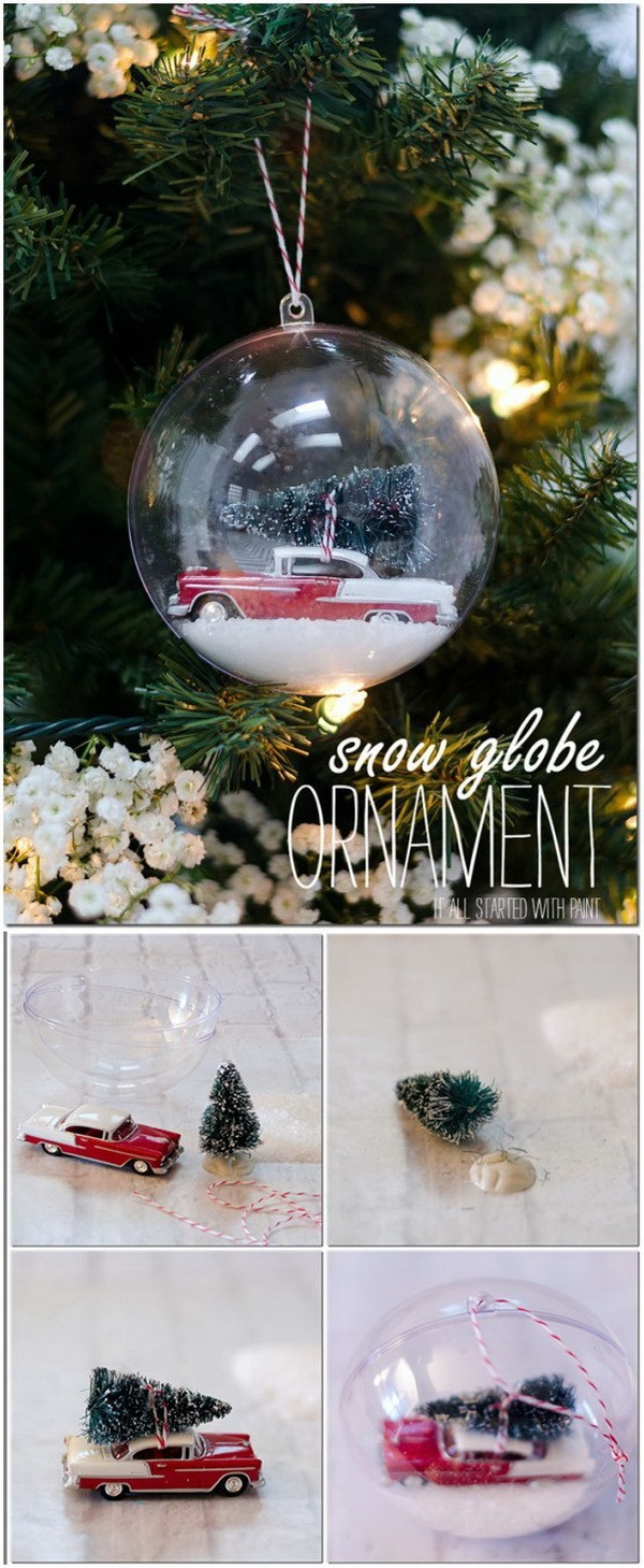 Best ideas about DIY Glass Ornament
. Save or Pin 30 Creative DIY Christmas Ornament Ideas For Creative Juice Now.