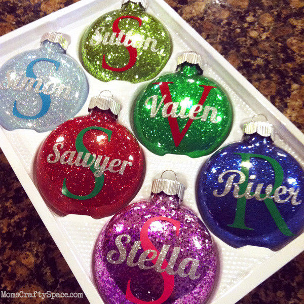 Best ideas about DIY Glitter Ornaments
. Save or Pin Personalized Glitter Ornaments Happiness is Homemade Now.