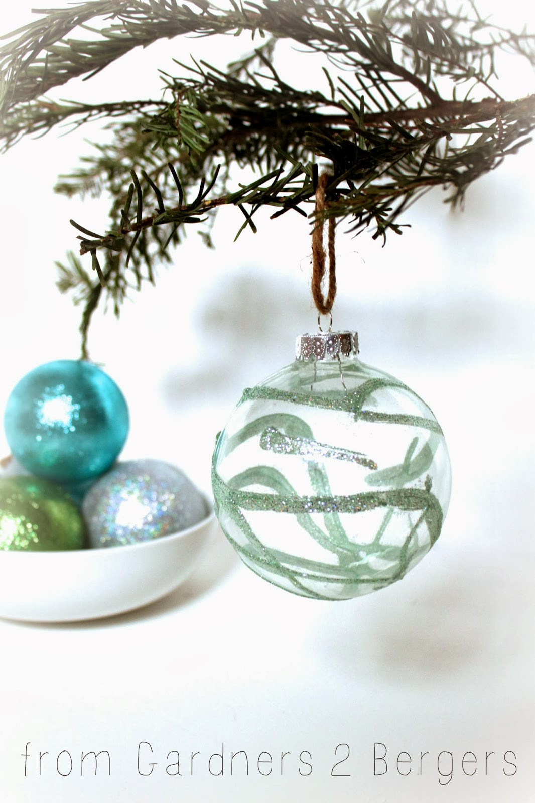 Best ideas about DIY Glitter Ornaments
. Save or Pin Homemade Glitter Covered Ornaments Now.