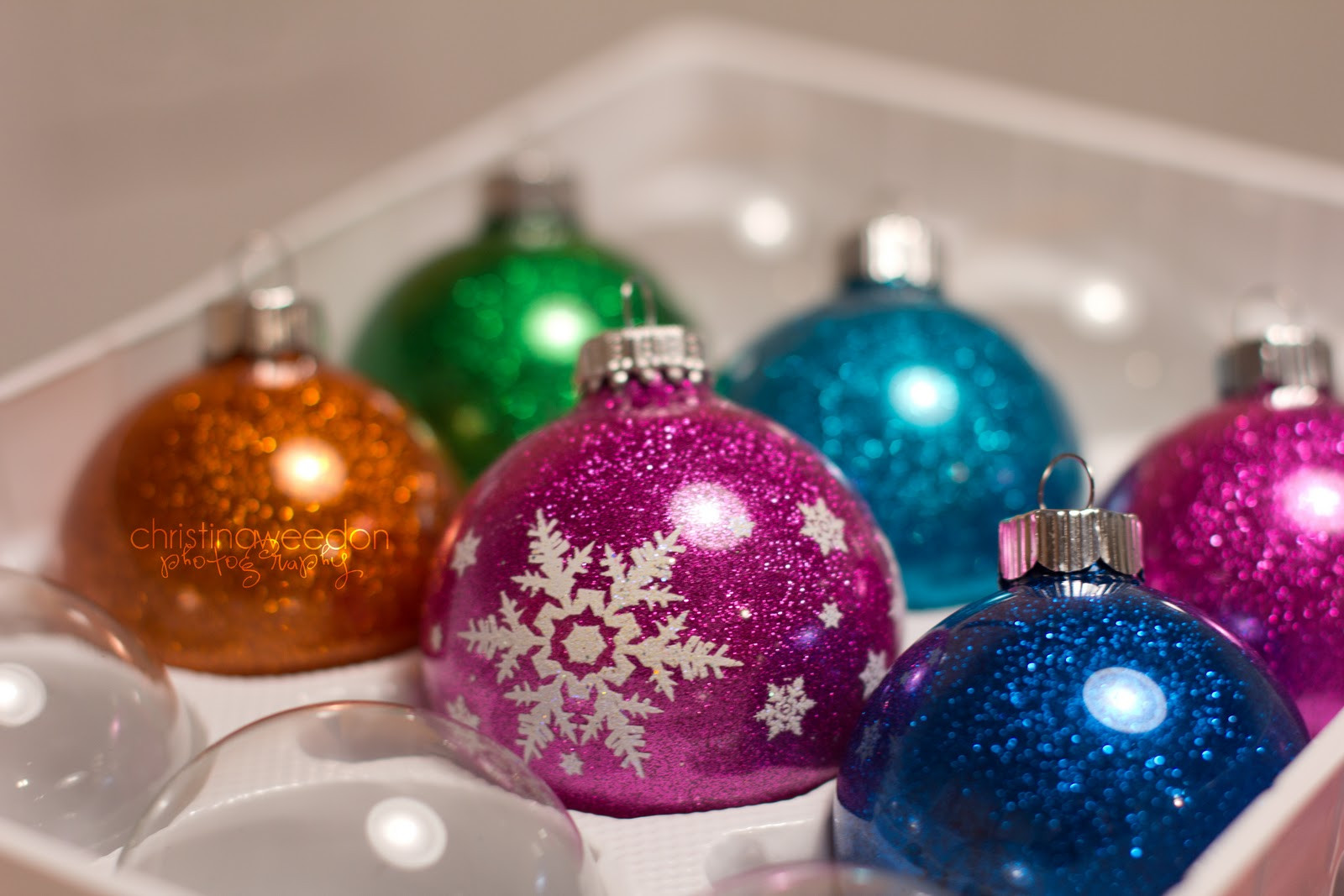 Best ideas about DIY Glitter Ornaments
. Save or Pin Dandelions on the Wall Mess Free Glitter Ornaments Now.
