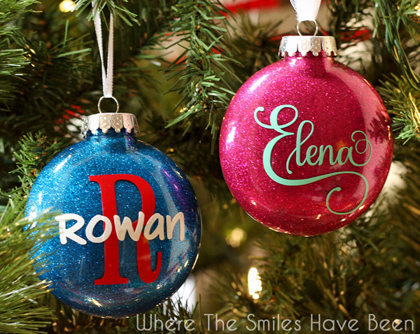 Best ideas about DIY Glitter Ornaments
. Save or Pin DIY Personalized Glitter Ornaments Now.