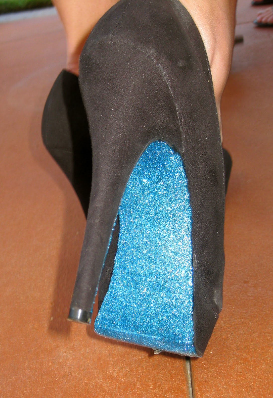 Best ideas about DIY Glitter Shoes
. Save or Pin Restyle Restore Rejoice DIY Glitter Pumps Now.
