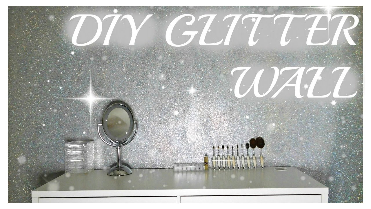 Best ideas about DIY Glitter Wall Paint
. Save or Pin DIY GLITTER WALL Now.