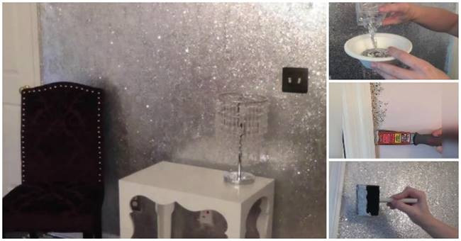Best ideas about DIY Glitter Wall Paint
. Save or Pin Creative Ideas DIY Amazing Glitter Walls i Creative Ideas Now.