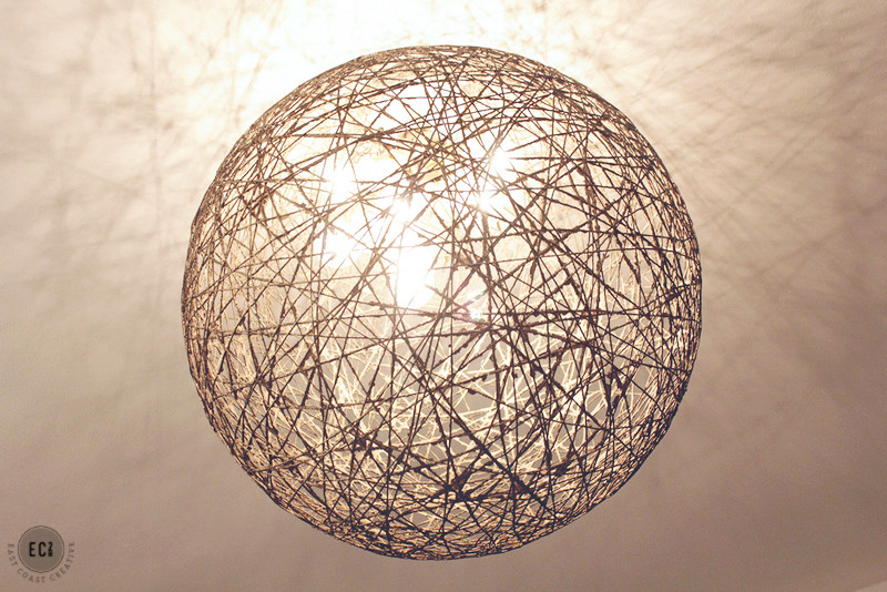 Best ideas about DIY Globe Light
. Save or Pin DIY Globe Light AKA Balloon & String on Steroids Now.