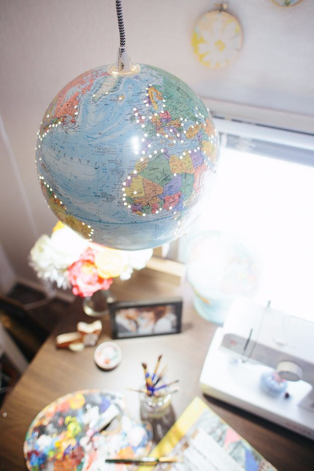 Best ideas about DIY Globe Light
. Save or Pin 50 Indoor Lighting Ideas For Your DIY List Now.