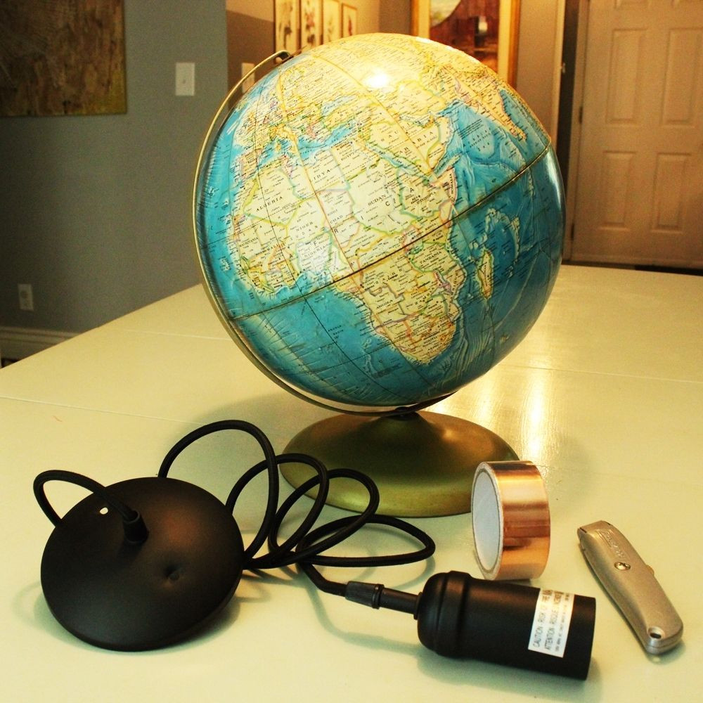 Best ideas about DIY Globe Light
. Save or Pin DIY Globe Pendant Light A Quick and Easy Lighting Upgrade Now.