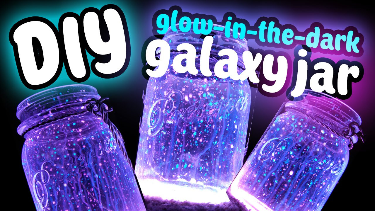 Best ideas about DIY Glow In The Dark
. Save or Pin DIY Fairy Galaxy Glow Jar Easy DIY Glow In The Dark Now.