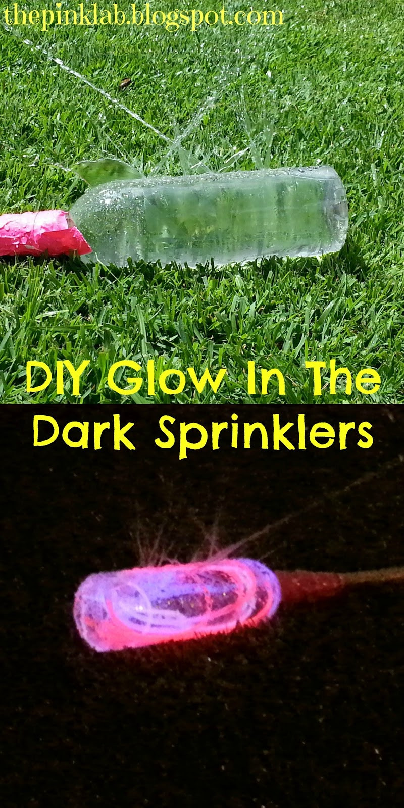 Best ideas about DIY Glow In The Dark
. Save or Pin DIY Glow In The Dark Sprinklers Now.