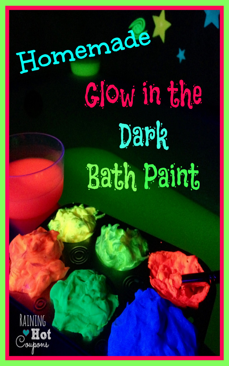 Best ideas about DIY Glow In The Dark Paint
. Save or Pin Homemade Glow in the Dark Bath Paint Now.
