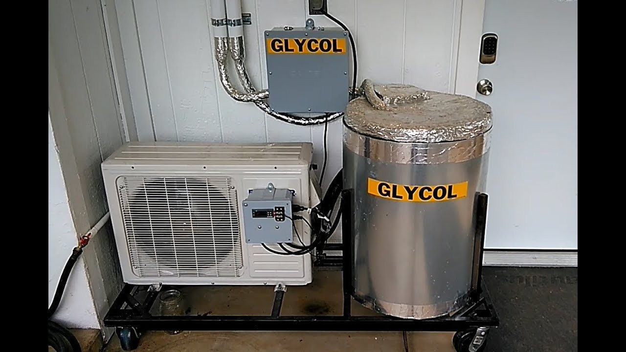 Best ideas about DIY Glycol Chiller
. Save or Pin Final Build of the 22 gallon Mini Split glycol chiller Now.