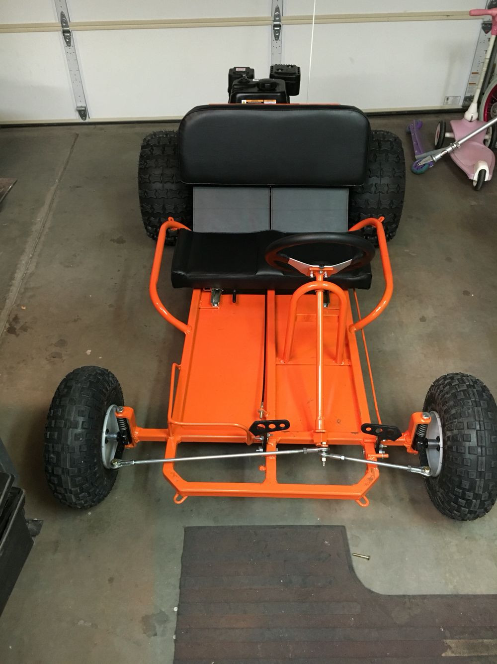 Best ideas about DIY Go Cart Plans
. Save or Pin Front view DIY Homemade Go Kart Now.