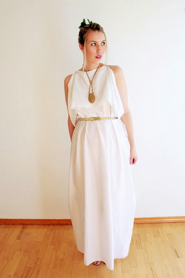 Best ideas about DIY Goddess Costume
. Save or Pin Who doesn t have a white sheet Chic & classy Greek Now.