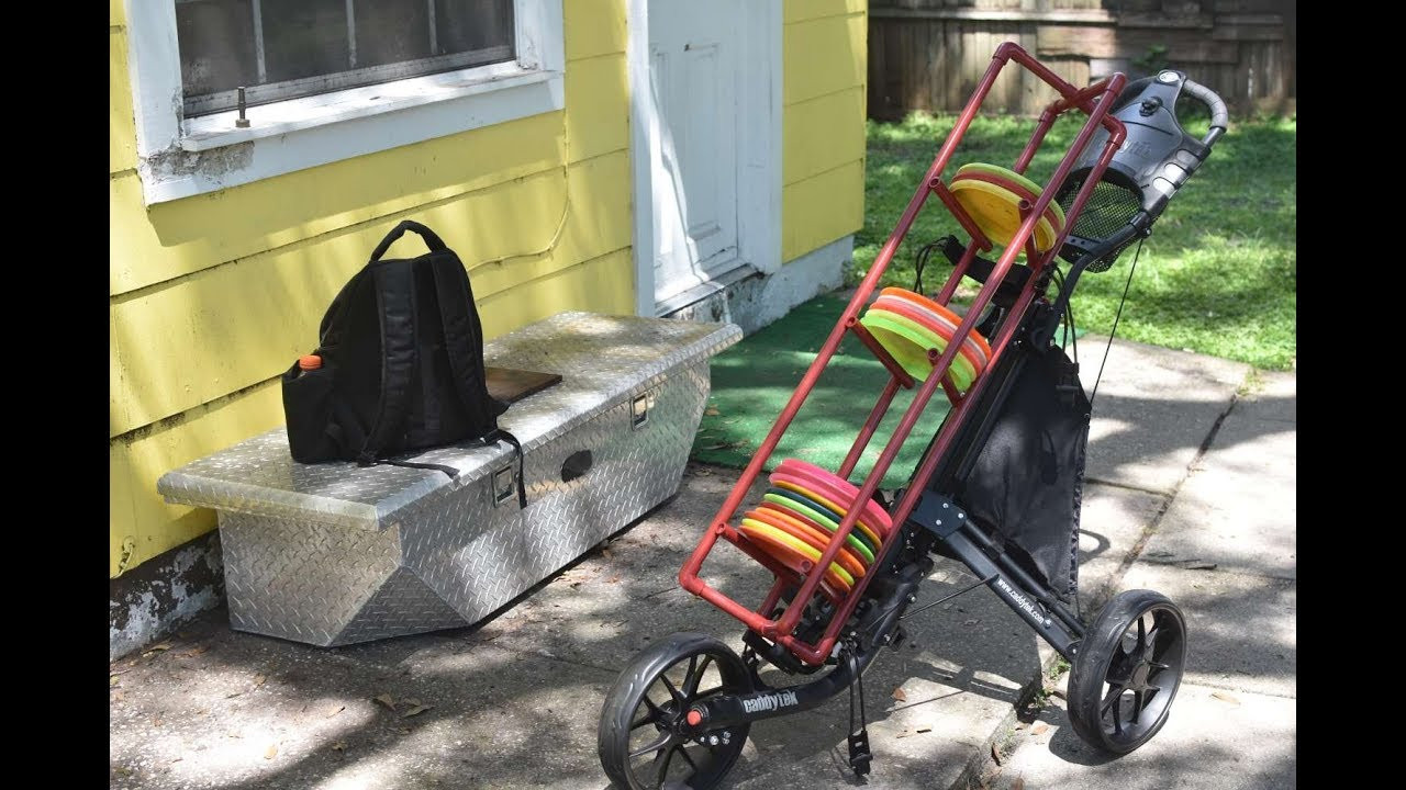 Best ideas about DIY Golf Cart
. Save or Pin DIY $25 Disc golf cart rack Now.
