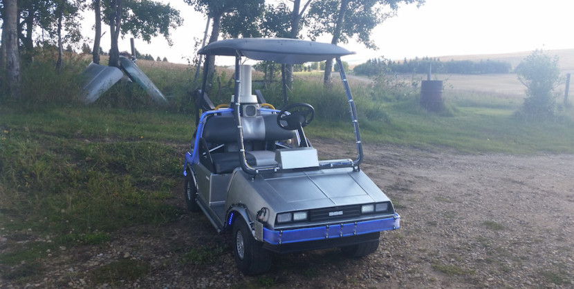 Best ideas about DIY Golf Cart
. Save or Pin Here s a DIY Back to the Future golf cart to put all Now.