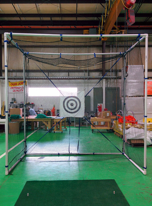 Best ideas about DIY Golf Nets
. Save or Pin Golf Cages Golf Practice Nets and Impact Panels Indoor Now.