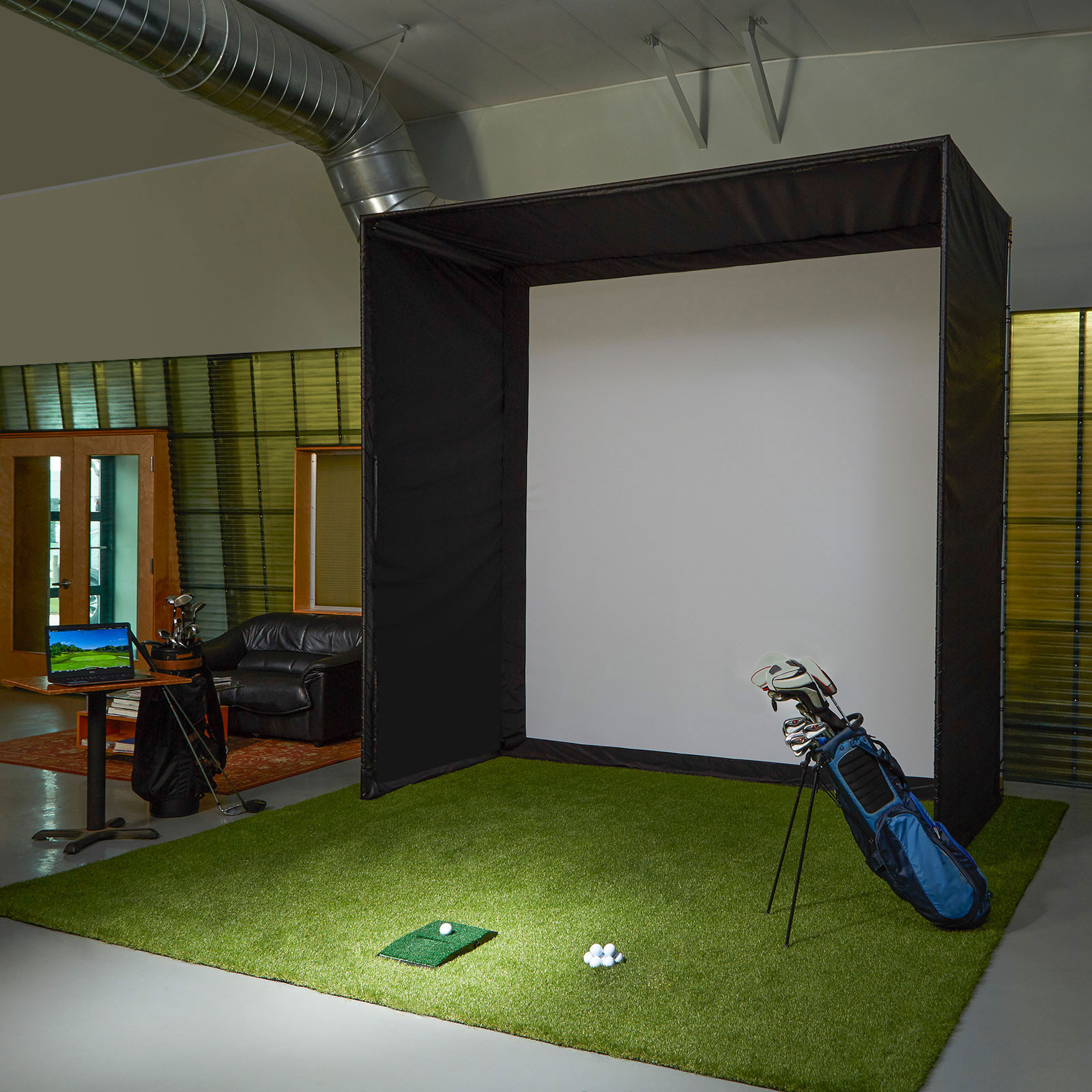 Best ideas about DIY Golf Simulator
. Save or Pin Golf Simulator Impact Screens Now.