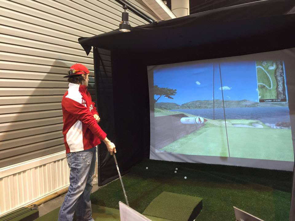 Best ideas about DIY Golf Simulator
. Save or Pin Practice Sports PLAY inc and the 2016 Omaha Home Show Now.