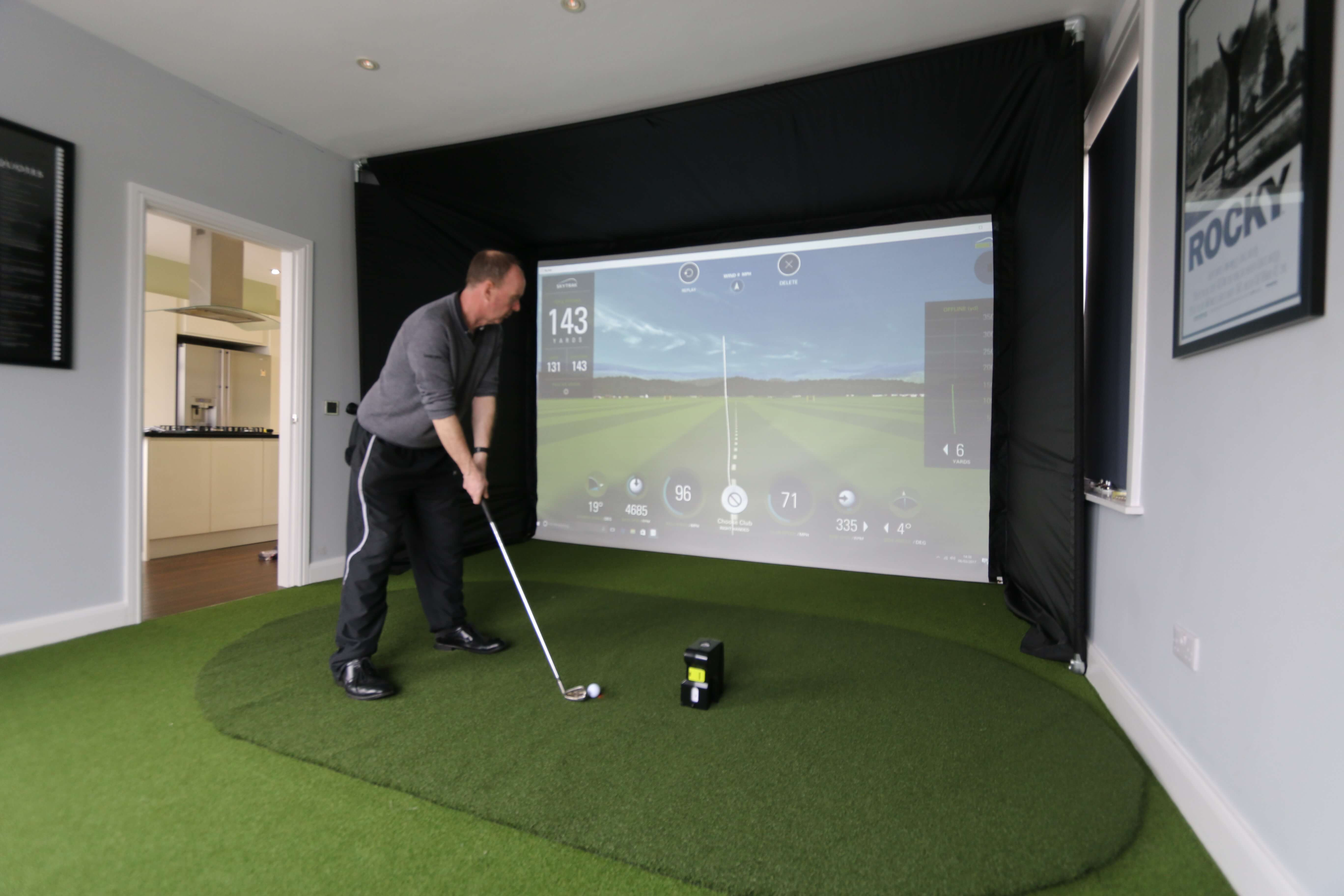 Best ideas about DIY Golf Simulator
. Save or Pin SkyTrak Full System Golf Simulator Now.