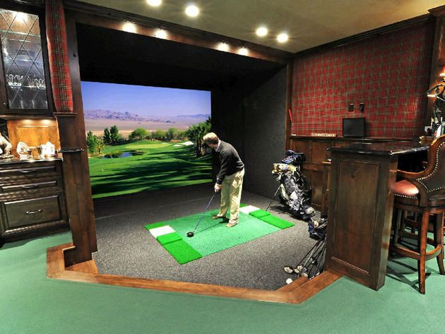 Best ideas about DIY Golf Simulator
. Save or Pin 17 Best images about Golf Simulators Screens and Room Now.