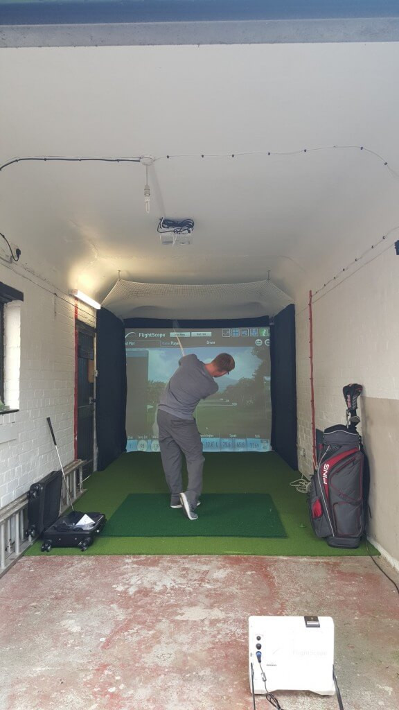 Best ideas about DIY Golf Simulator
. Save or Pin FlightScope Installation for a private customer in Now.