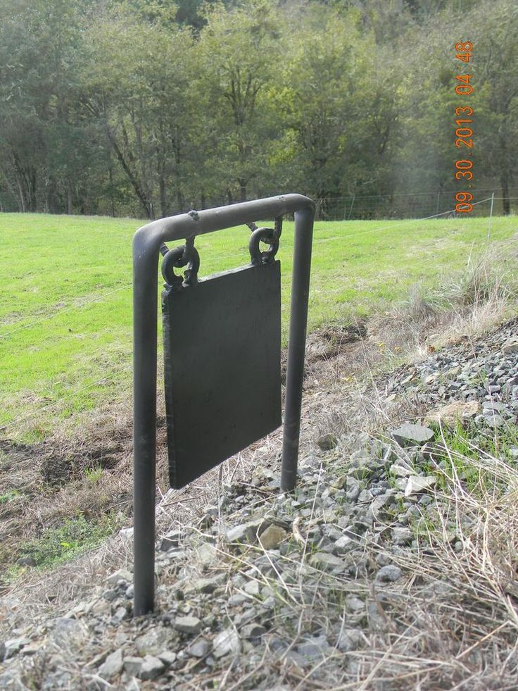 Best ideas about DIY Gong Target Stand
. Save or Pin 42 best images about shooting ideas on Pinterest Now.