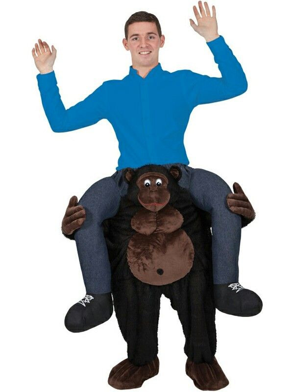 Best ideas about DIY Gorilla Costume
. Save or Pin Gorilla shoulder ride costume Costume ideas Now.