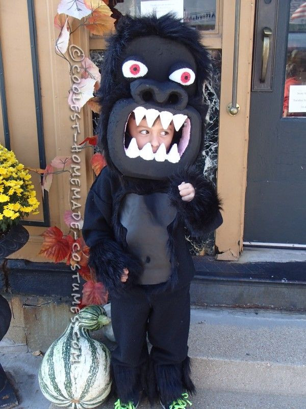 Best ideas about DIY Gorilla Costume
. Save or Pin Awesome Homemade Gorilla Costume for a Boy 2 Now.